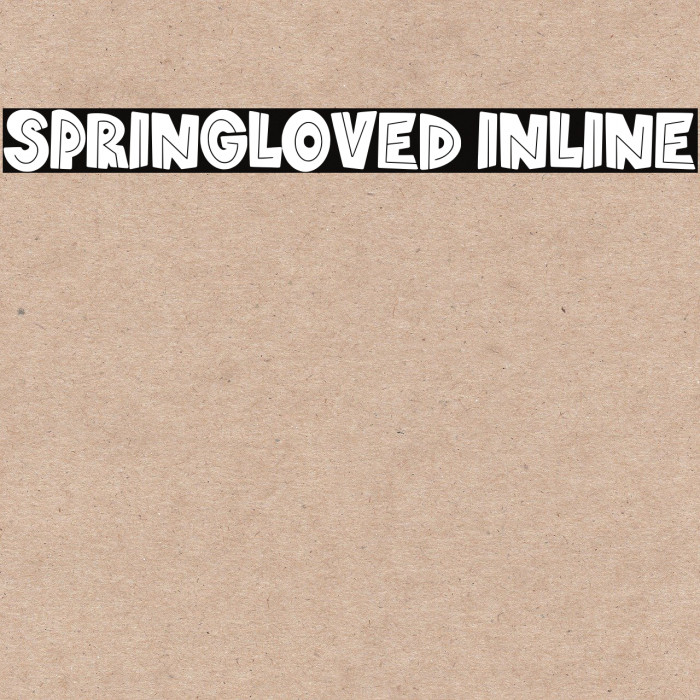 springloved inline Font examples