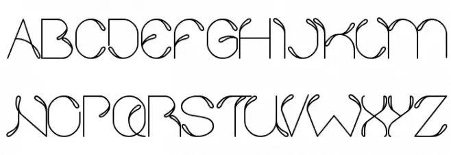 sprout and the Bean Schriftart Groß