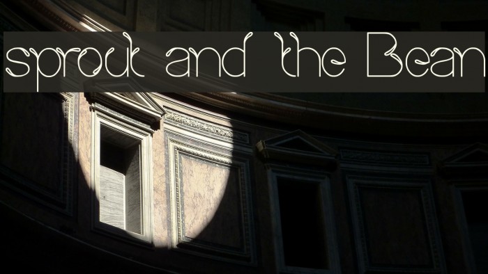 sprout and the Bean Font examples