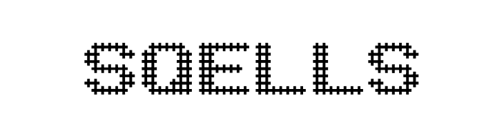SQELLS  フリーフォントのダウンロード