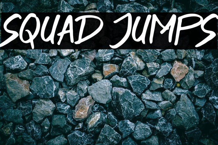 SQUAD JUMPS Example 1