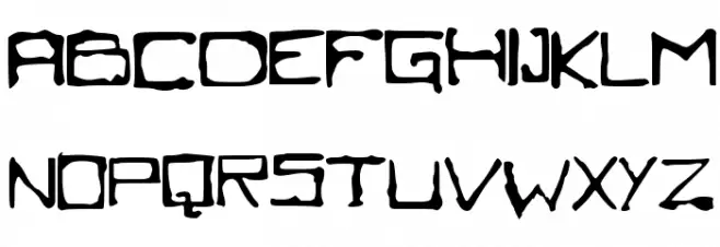 SQUAREBABY Font Litere mari