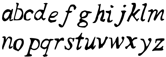 SQUAREBABY Font LOWERCASE