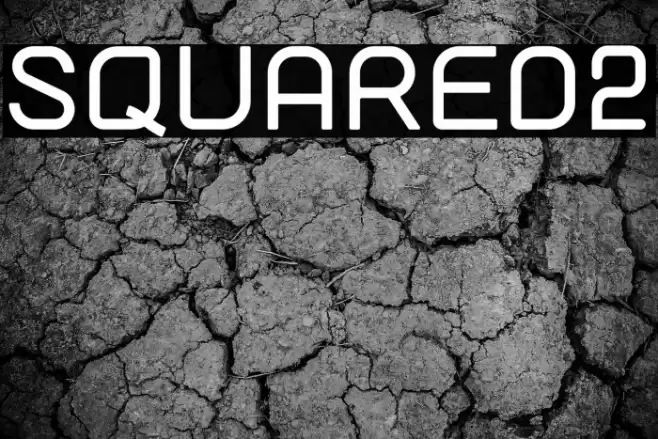 SQUARED2 Font examples