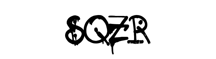 SQZR  font caratteri gratis