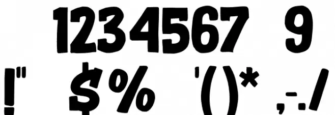 Squabslab Font OTHER CHARS