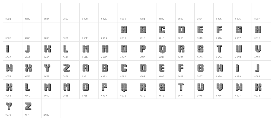 Squad 3D Regular Character Map