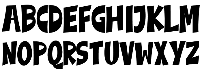 Squad 62 Font LOWERCASE