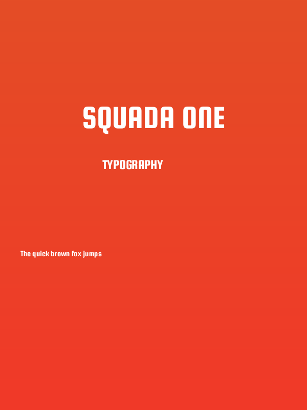 Squada One Poster