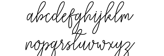 Squadwife Free Font LOWERCASE