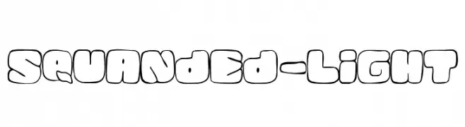 Squanded-Light  Descarca Fonturi Gratis