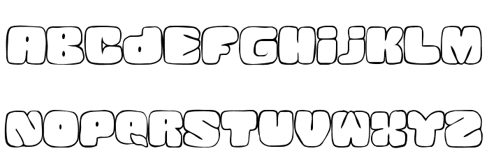 Squanded-Light フォント 小文字