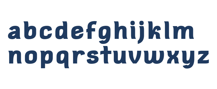 Square Antiqua Bold Lowercase