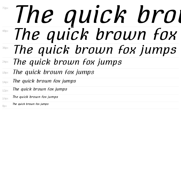 Square Antiqua Oblique Waterfall