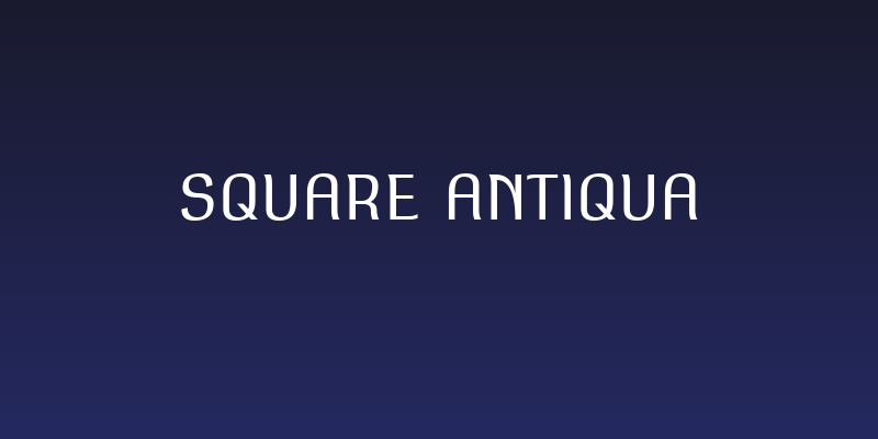 Square Antiqua Social Header