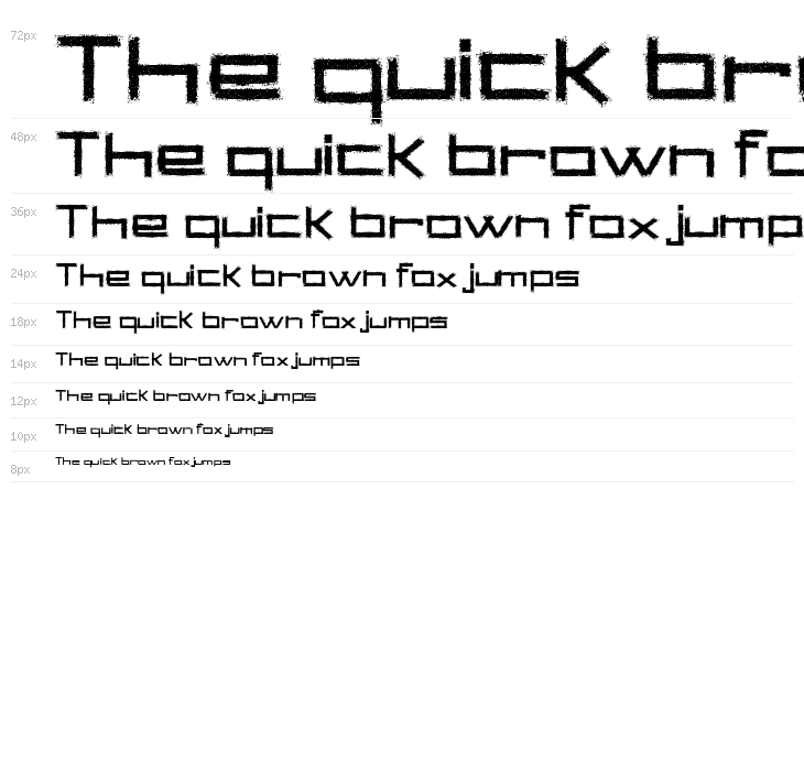 Square Chalk Waterfall