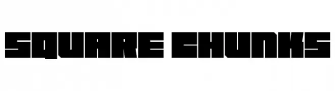 Square Chunks  baixar fontes gratis