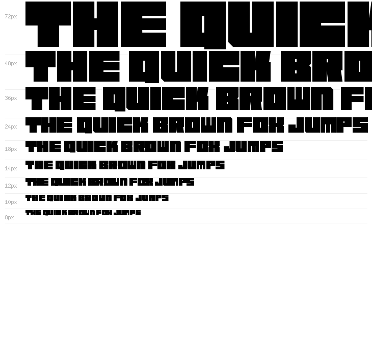 Square Chunks Waterfall