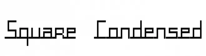 Square Condensed 
