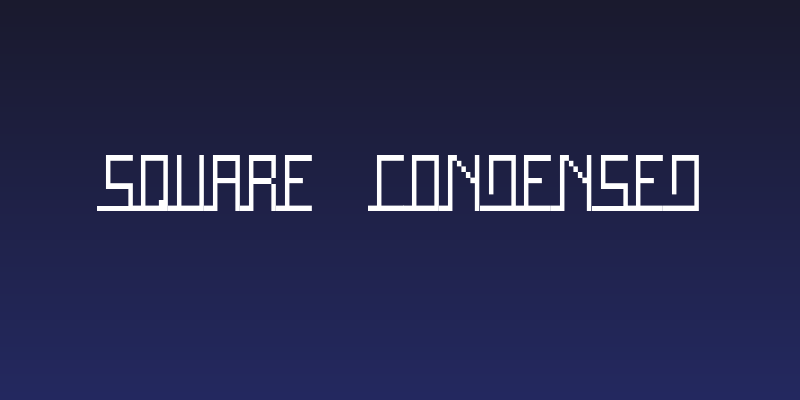 Square Condensed Social Header