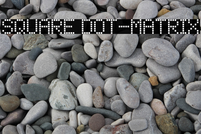 Square Dot-Matrix Example 1