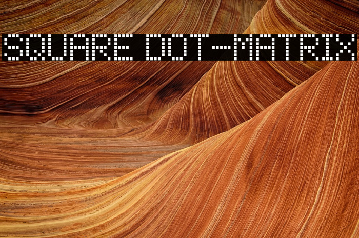 Square Dot-Matrix Example 2