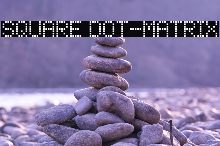 Square Dot-Matrix Example 3