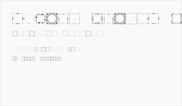 Square Frames Demo Business Card