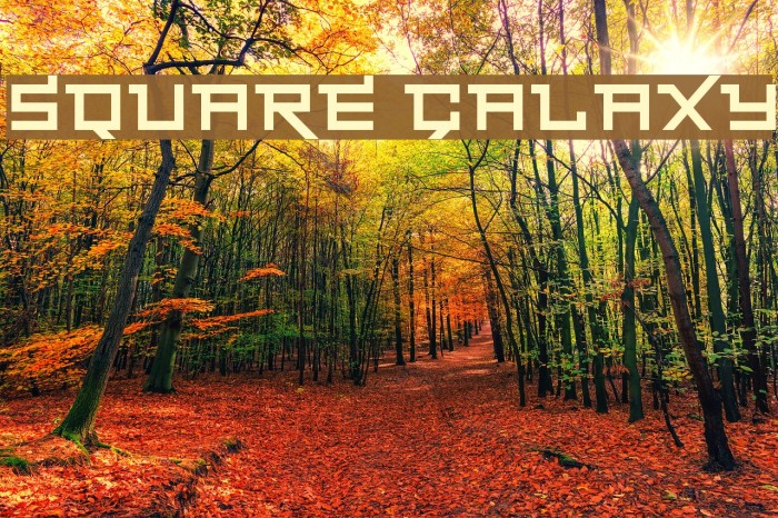 Square Galaxy Example 1