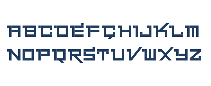 Square Galaxy Lowercase