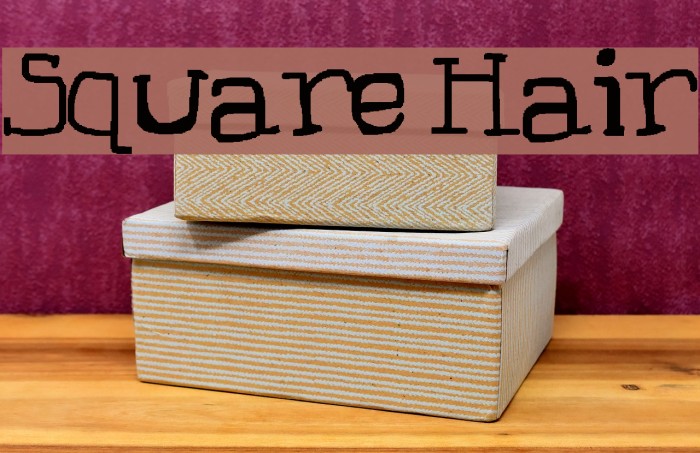 Square Hair Example 2