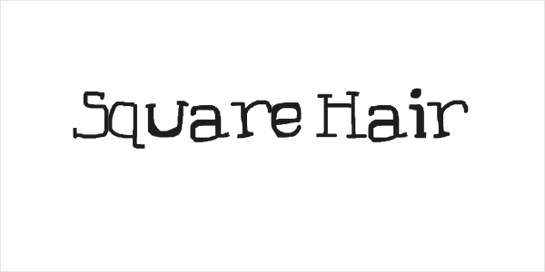 Square Hair Logo