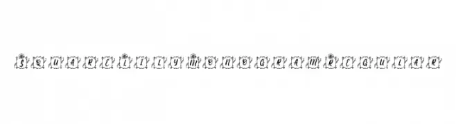 Square Lily Monogram Regular  नि: शुल्क फ़ॉन्ट्स डाउनलोड