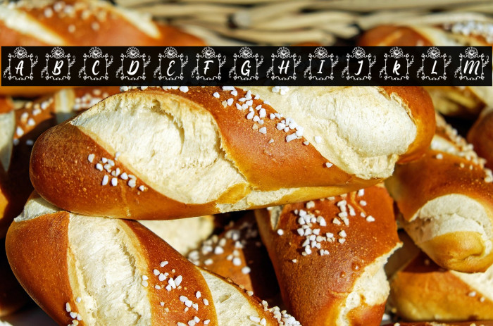 Square Lily Monogram Regular Example 2