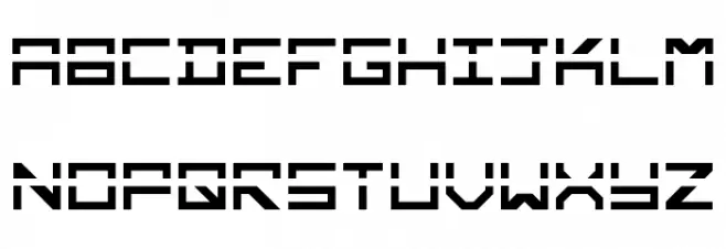 Square Mile Regular Schriftart Groß