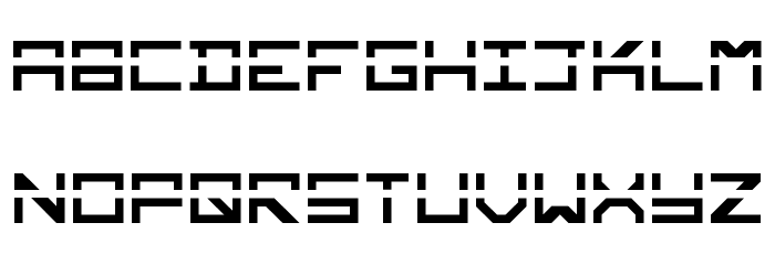 Square Mile Regular Font LOWERCASE
