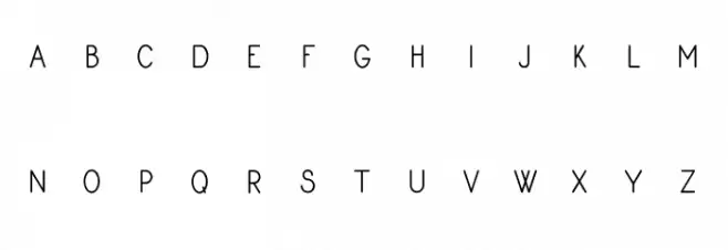 Square Monogram Frames Demo خط أحرف كبيرة