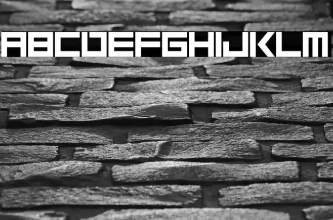 Square One Bold Font examples