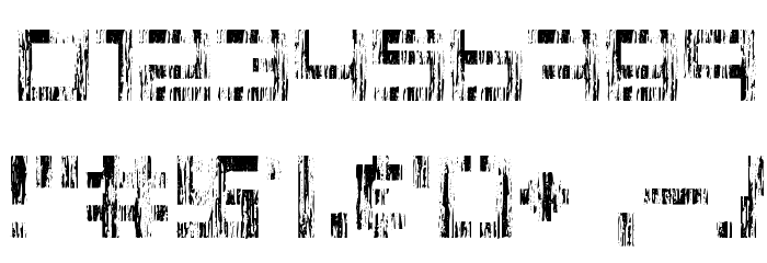 Square One Grunge Font OTHER CHARS