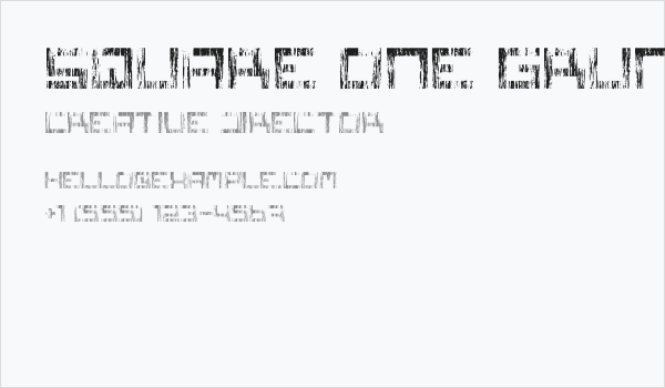 Square One Grunge Business Card