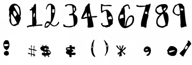 Square One Jenna!Regular Font OTHER CHARS