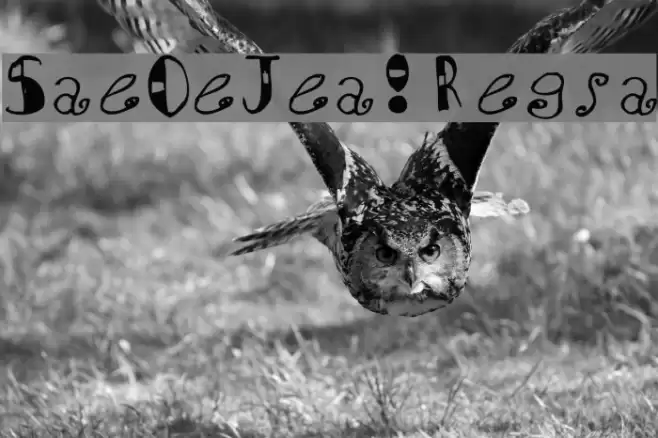 Square One Jenna!Regular Font examples