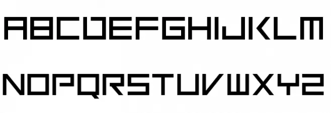 Square One Font Litere mari