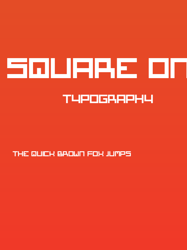 Square One Poster