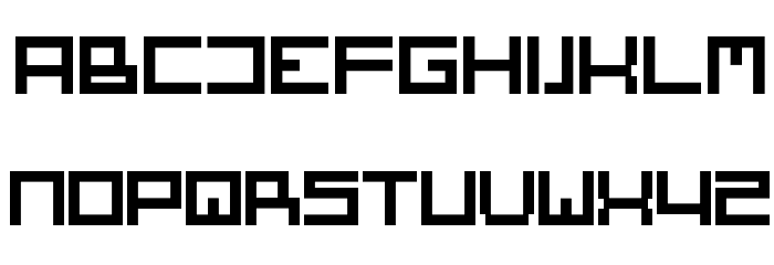 Square One Font LOWERCASE