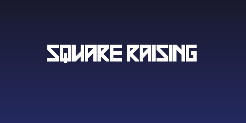 Square Raising Social Header