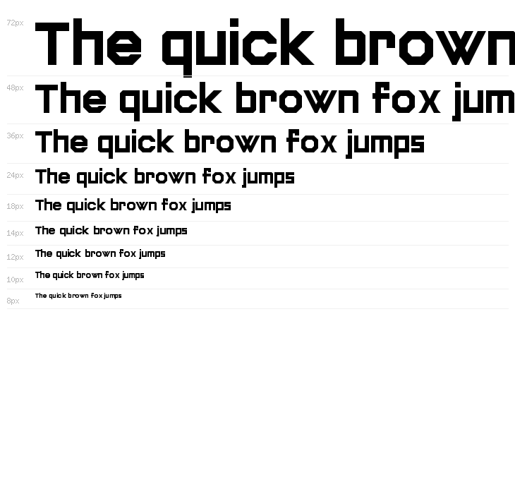 Square Regular Waterfall