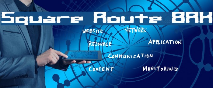 Square Route BRK Font examples