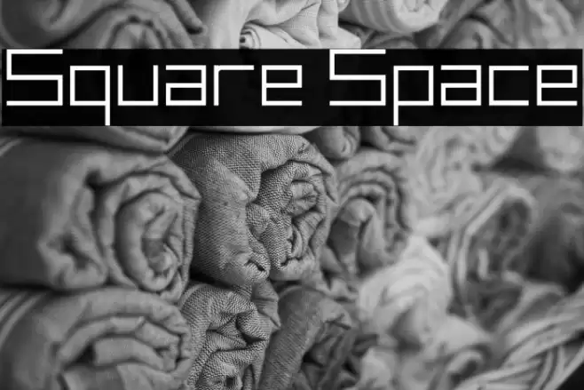 Square Space フォント examples
