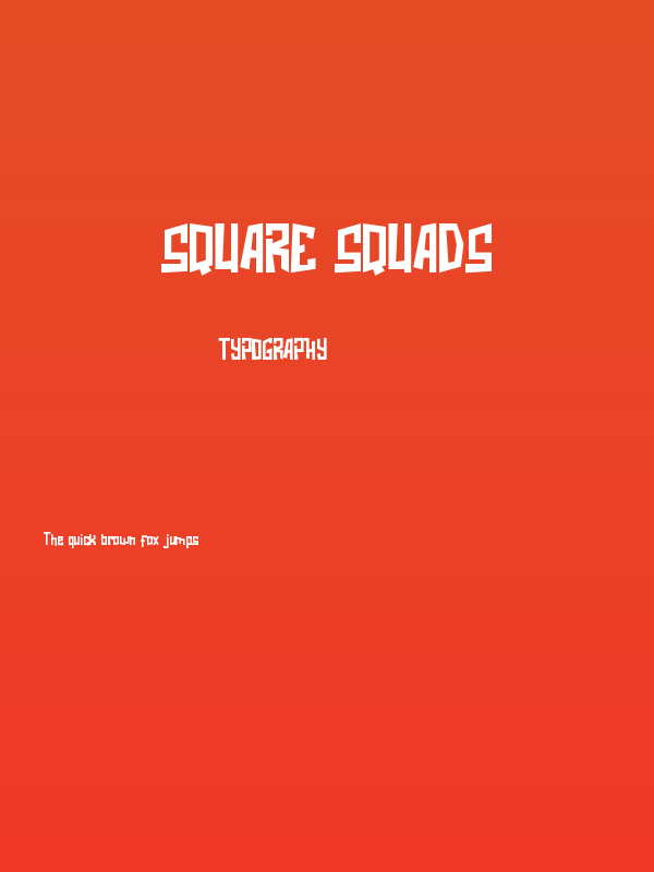 Square Squads Poster